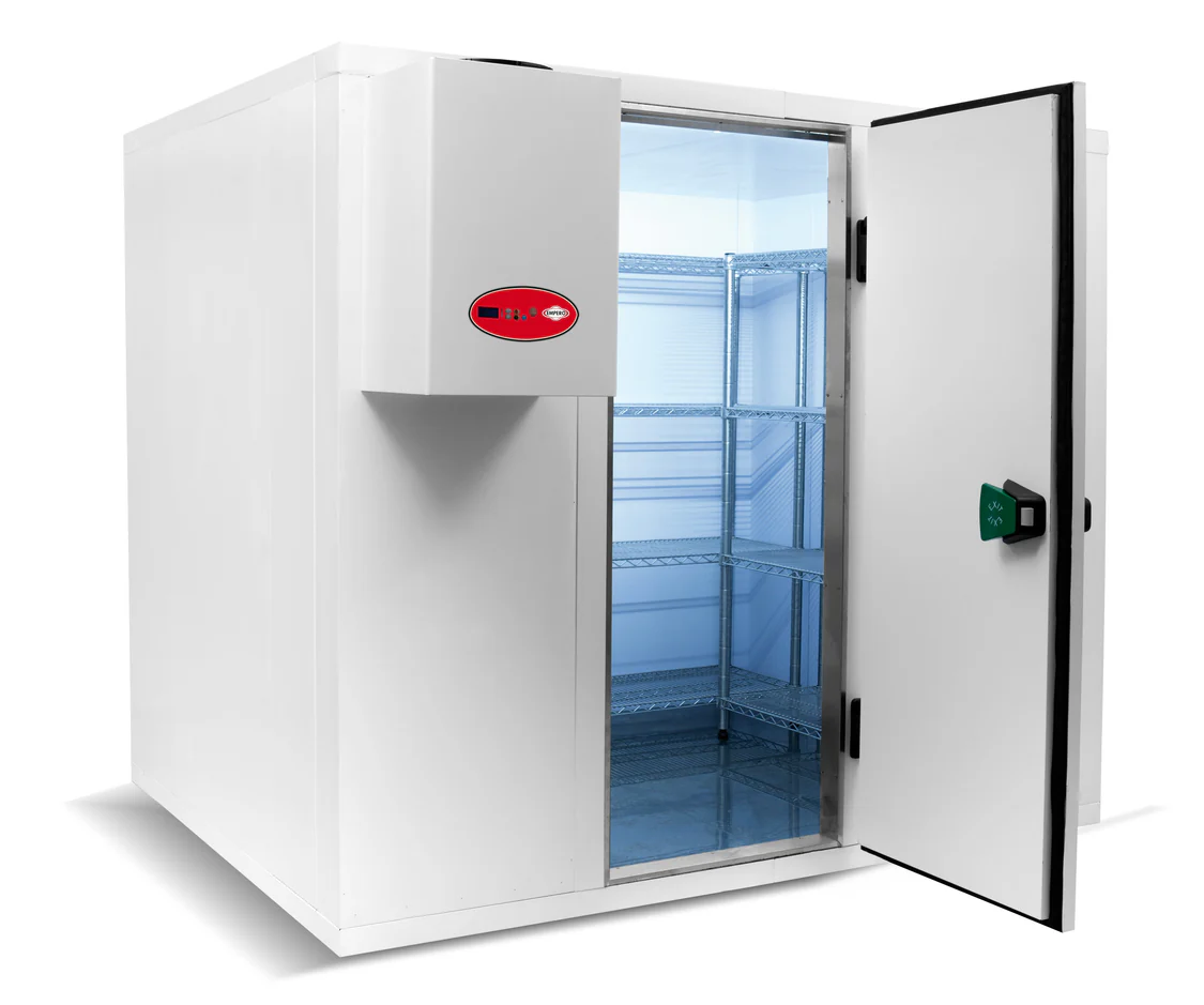 1_9c92c2d7-2d12-4140-a2f8-16a56daec125 Modularer Monoblock-Kühlraum 4,6 m³ – 1800×1800×2000 mm | inkl. Kühlaggregat (0/5°C) – Bild 1