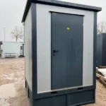 2×2 m Container-Badezimmer mit Dusche und Wassertank | Autarker Betrieb ohne Stromversorgung