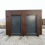 Premium-Containerbad mit separater Dusche und Toilette | Hochwertige Sanitärausstattung