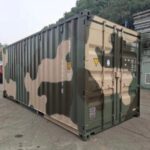 20 Fuß Seecontainer Camouflage