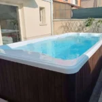 Swimmingpool, Schwimmbad, Garten Pool, Pool SWIM SPA KONGO mit Whirlpool 476 x 225 x 120 cm