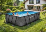 Marimex Frame Pool Premium 400x215x122 cm - Rattanoptik