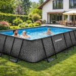 Marimex Frame Pool Premium 400x215x122 cm - Rattanoptik