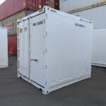 10 Fuß High Cube Kühlcontainer RAL 9003 Easy Open Door